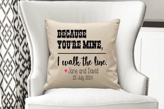 Country And Western Lyrics Throw Pillow Cover Wedding Song Etsy
