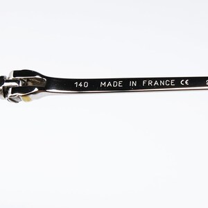 Cartier DEMI LUNE PLATINE Nylor original vintage eyeglasses made in Paris-France from '90s image 8
