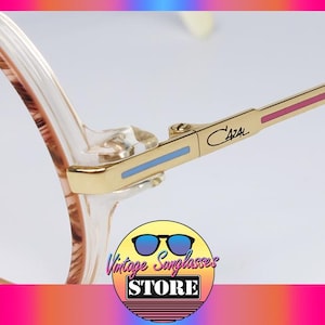 Cazal 196 col. 259 original vintage frames made in West Germany 1987