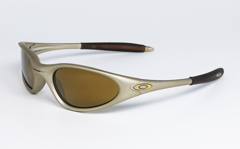 OAKLEY Minute Gen2 04-082 FMJ PLATINUM original vintage sunglasses fast made in U.S.A. 1998 image 7