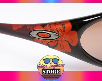 OAKLEY Minute 04-509 TANGERINE VR28 original vintage Sport sunglasses made in U.S.A. 2000