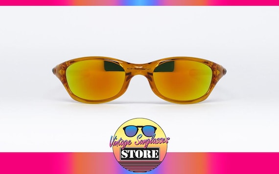 OAKLEY Fives 2.0 BUTTERSCOTCH Fire Iridium Original Vintage
