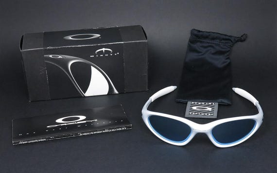 OAKLEY Minute PEARL BLUE Original Vintage Sport Sunglasses