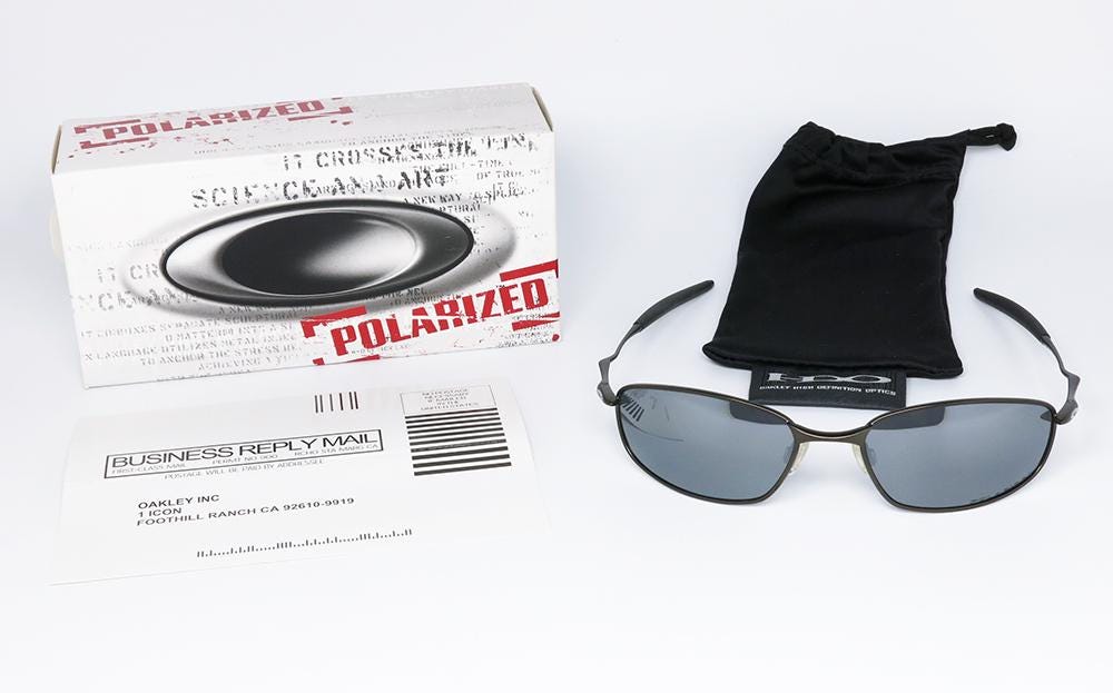 OAKLEY Whisker 12-849 POLARIZED Original Vintage SPORT Sunglasses