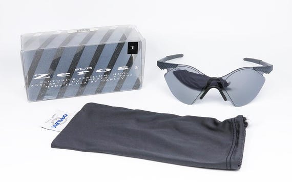 OAKLEY Sub Zero 1992 CARBON Black Iridium MUZM Original