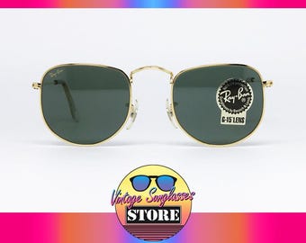 Ray Ban W0978 CLASSIC COLLECTION STYLE 2 G-15 Gafas de sol vintage originales Bausch & Lomb fabricadas en EE. UU. en 1995