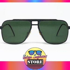 GUCCI GG 1211 col. 15G ALUTANIUM vintage zonnebril gemaakt in Italië 1983