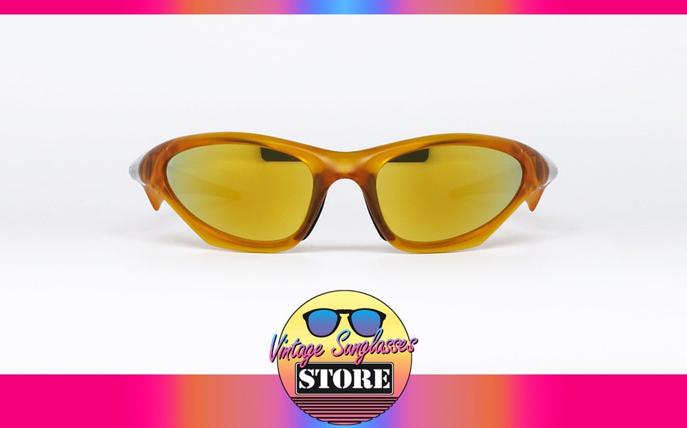 OAKLEY Scar Butterscotch 24K Gold Iridium Mirror Vintage OAKLEY Scar Butterscotch 24K Gold Iridium Mirror Vintage