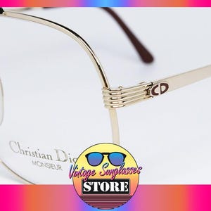 Christian Dior &quot;Monsieur&quot; 2487 col. 40 original vintage eyeglasses made in Austria 1985