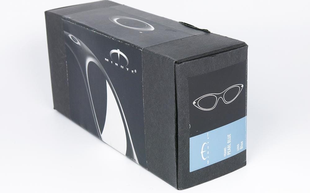 OAKLEY Minute PEARL BLUE Original Vintage Sport Sunglasses Made in