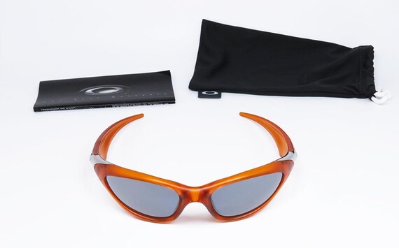 OAKLEY SCAR サングラス ビンテージ OAKLEY Scar PERSIMMON Original Vintage SPORT Sunglasses Made in