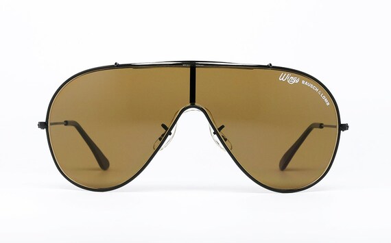 Buy Ray Ban WINGS Black B-15 by BAUSCH&LOMB Original Vintage 