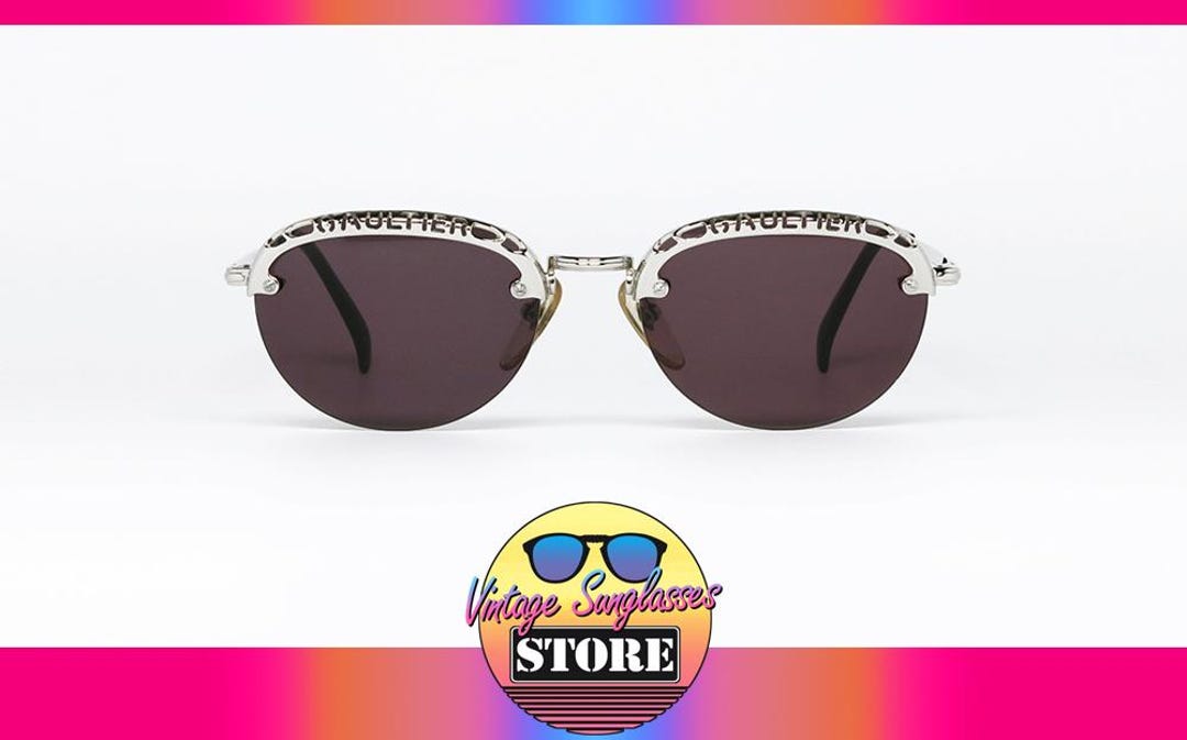 Vintage Jean Paul Gaultier Sunglasses model 56-3175. Exclusively by Tura?️ Gold Vintage Jean Paul Gaultier 56-3175 Sunglasses – RSTKD  main image 3