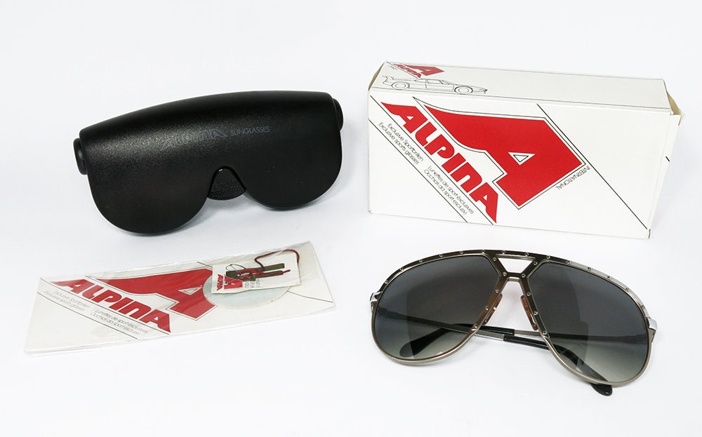 Alpina M1 64 Mm HANDMADE ULTRA-RARE Original Vintage Sunglasses