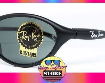 Ray Ban RB 2045 CUTTERS W3182 originele vintage SPORT zonnebril gemaakt in Italië uit 1998