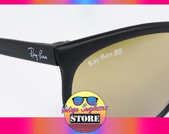 Ray Ban CATS 1000 RB-50 Mirror Bausch & Lomb BL rares lunettes de soleil vintage originales fabriquées en France 1995