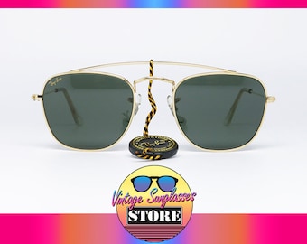 Vintage Eye Glasses RAY BAN Sunglasses CARAVAN 1/30 10KGO Bausch