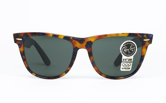 Ray Ban WAYFARER II Limited Deluxe G-15 RARE Original Vintage