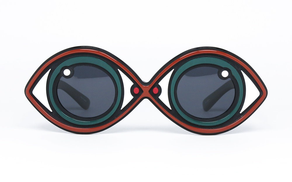 Linda Farrow YAZBUKEY YAZ/2/2 POLARIZED Original Sunglasses Made