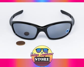 OAKLEY New Straight Jacket II 04-325 HYDROPHOBIC original Sport sunglasses made in U.S.A. 2007