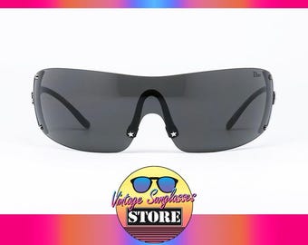 Christian Dior SKI 5 VA4 by John Galliano original vintage Shield sunglasses made in Italy 1995