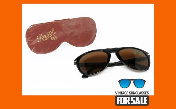 RARE Vintage Sunglasses Persol RATTI 649-3 Col. 95/31 TEMPERED | Etsy UK