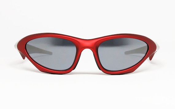 OAKLEY Scar FMJ Red Vintage SPORT Sunglasses Original Made OAKLEY Scar FMJ Red Vintage SPORT Sunglasses Original Made