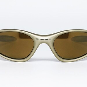 OAKLEY Minute Gen2 04-082 FMJ PLATINUM original vintage sunglasses fast made in U.S.A. 1998 image 3