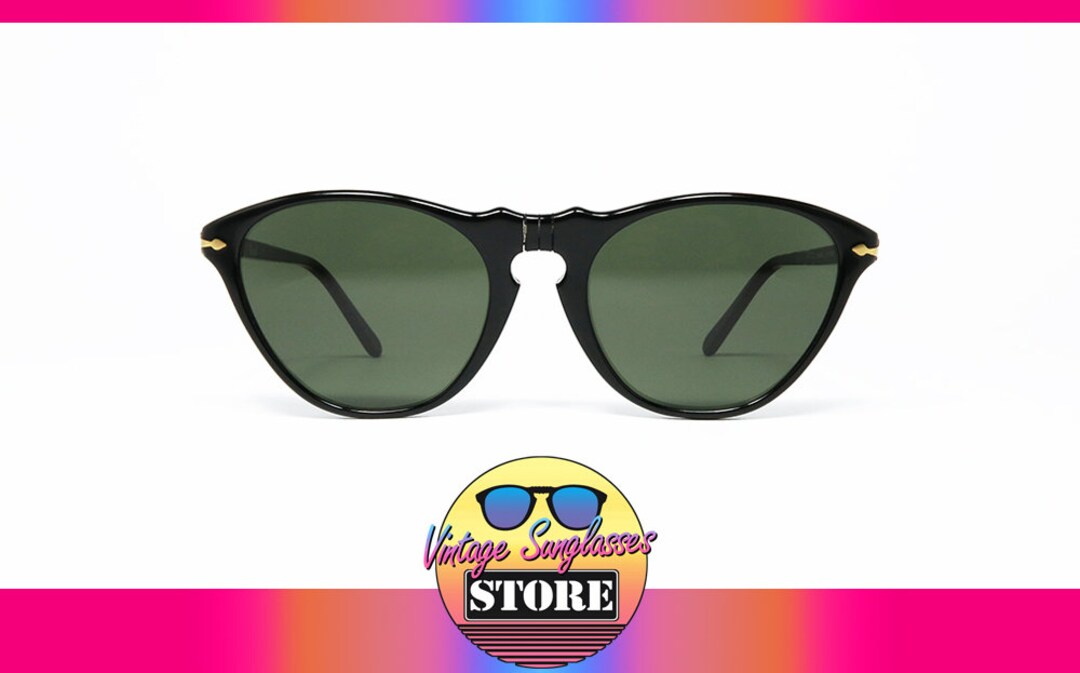 Persol RATTI 201 Col. 95 GOLD PLATED Vintage Sunglasses Made in