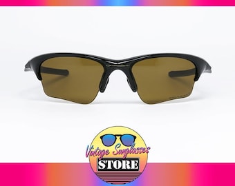 OAKLEY Half Jacket XLJ 12-803 POLARIZED originele vintage sportzonnebril gemaakt in de VS in 2002