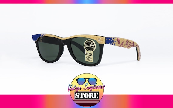 Ray-Ban　WAYFARERⅡ　BAUSCH&LOMB ボシュロム　80s Vintage Bausch & Lomb Ray-Ban Wayfarer II Black Gold