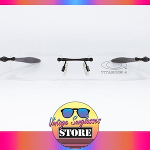OAKLEY Soft Spike 4 11-803 TITANIUM original vintage sportglasögon tillverkade i Japan 2003