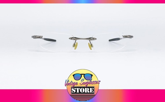 OAKLEY Why 3 TITANIUM MATTE Original Vintage Sport Eyeglasses Made