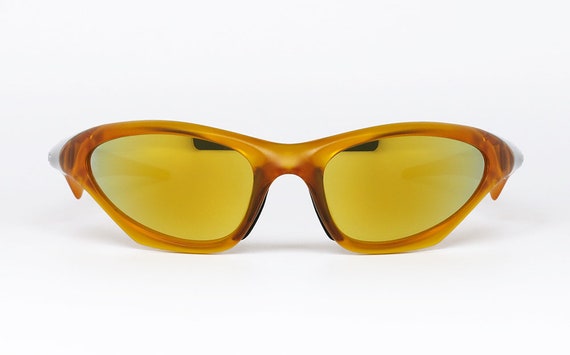 OAKLEY Scar Butterscotch 24K Gold Iridium Mirror Vintage OAKLEY Scar Butterscotch 24K Gold Iridium Mirror Vintage