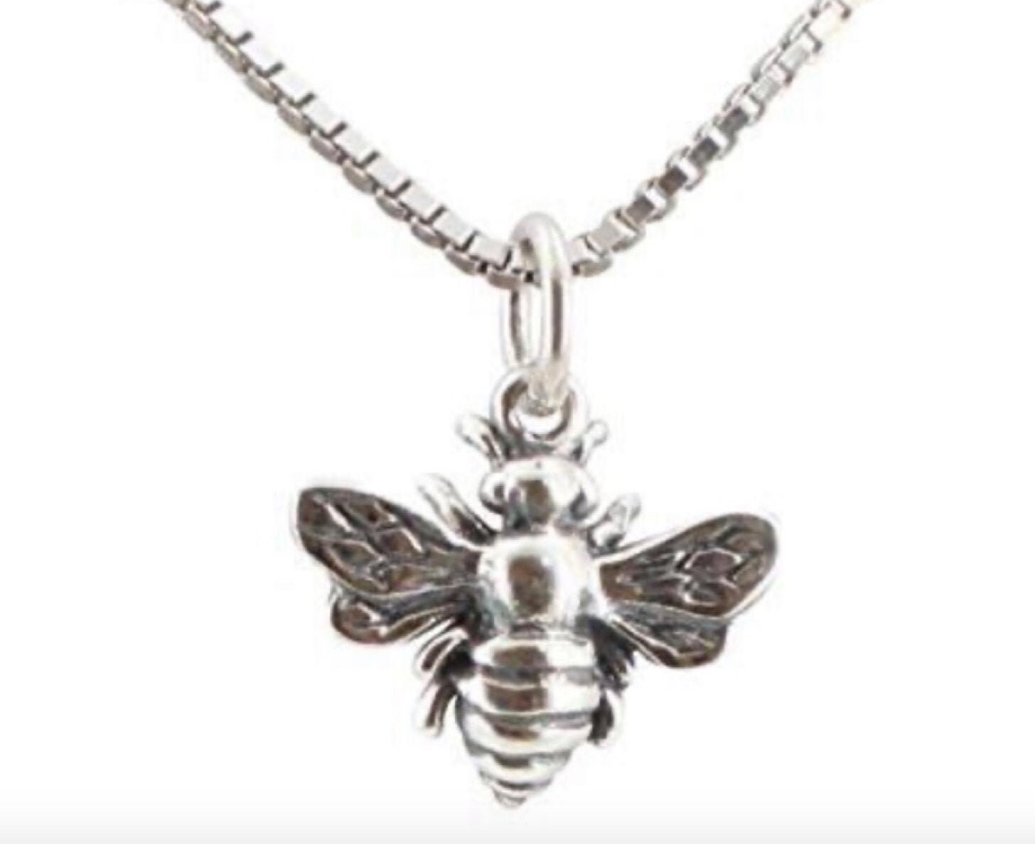 Bee Pendant Necklace Save the Bees 