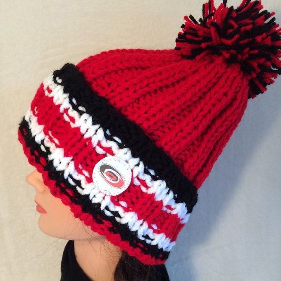 carolina hurricanes winter hat