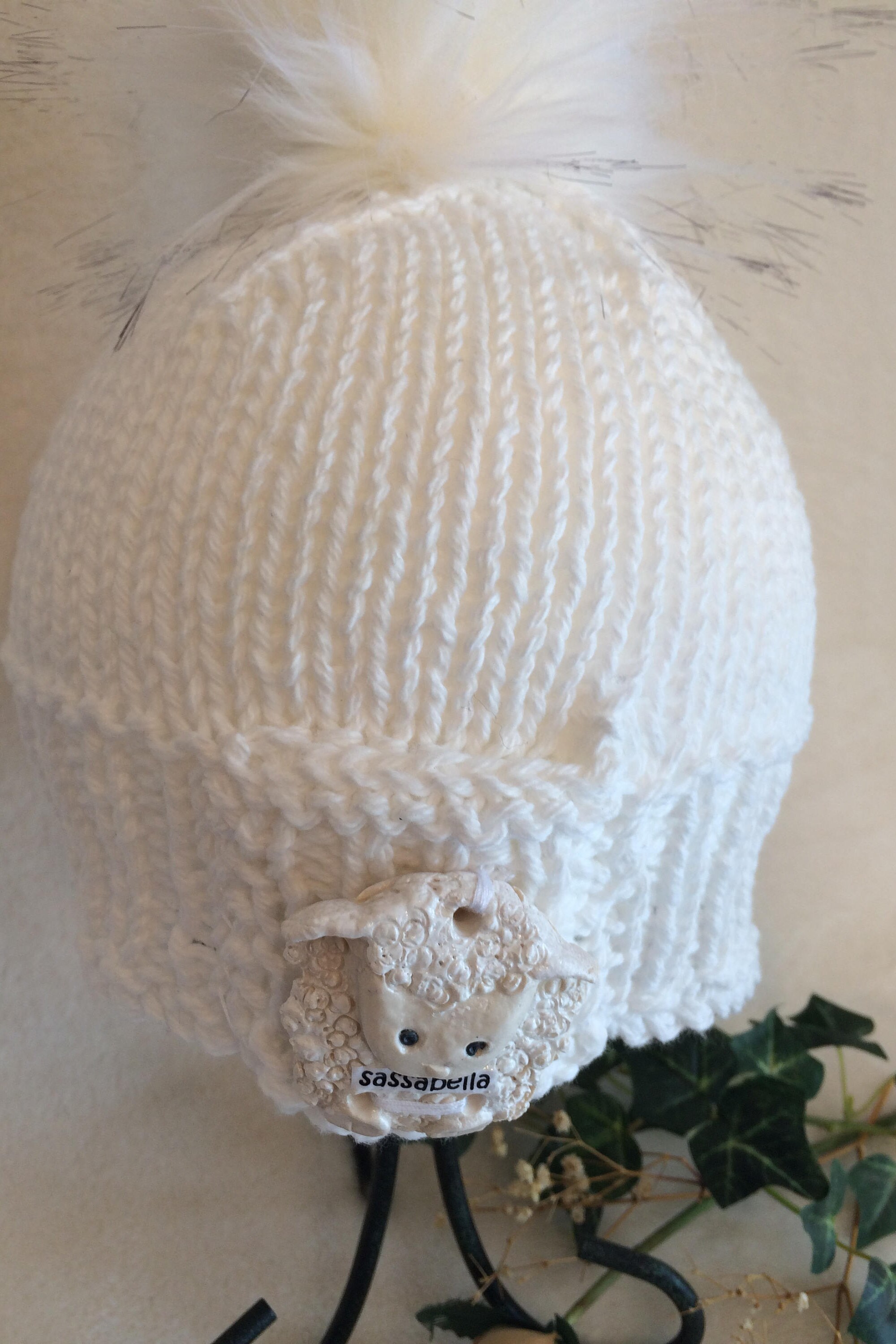 White Cotton Baby Hat | Etsy