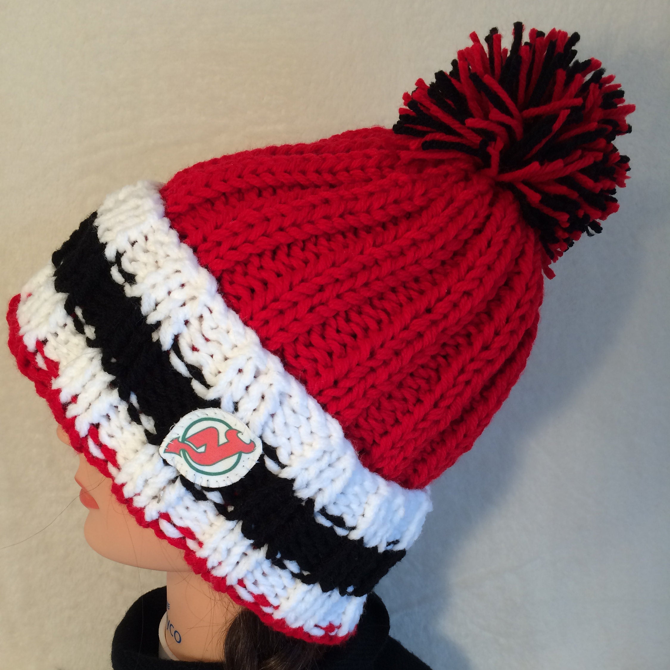Devils winter hat Clearance
