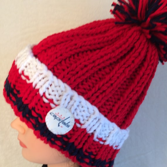 washington capitals winter hat