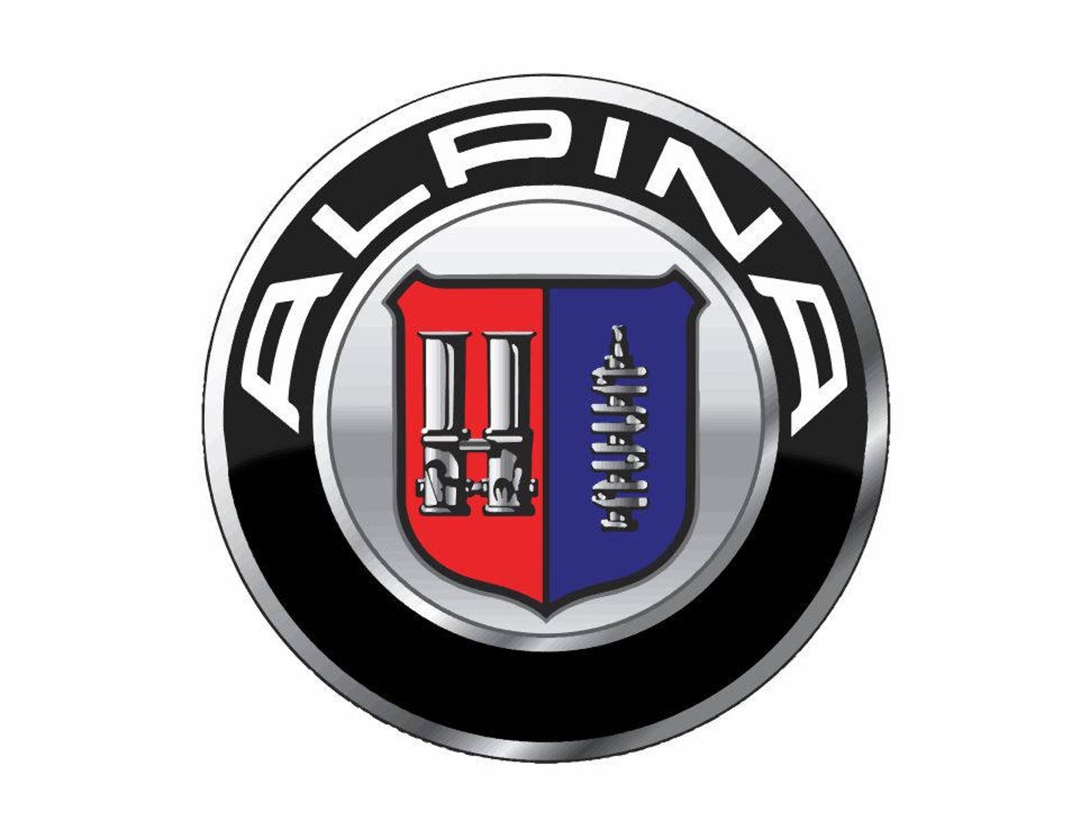 Alpina BMW logo emblem vector vectorized print ultra high | Etsy