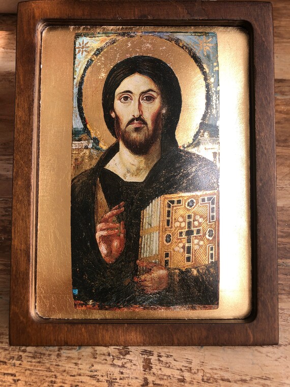 キリスト　イコン Amazon.co.jp: Icon of Jesus Christ超レアロシア正教イコン真鍮