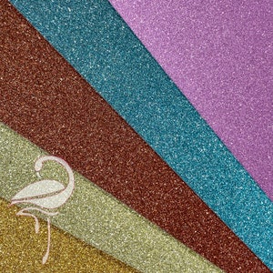 Glittered Cardstock 250gsm - Pack de 5 - Taille A4