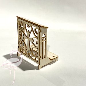 Rodillera 3D - 44 x 35 x 55 mm - cartón de 1,5 mm de grosor