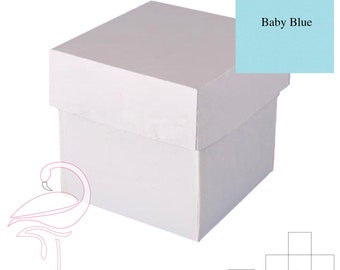Exploding Box Baby Blue