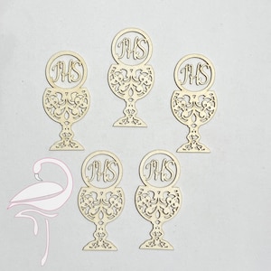 Calice con Ostia - 50 x 25 mm x 5 pezzi