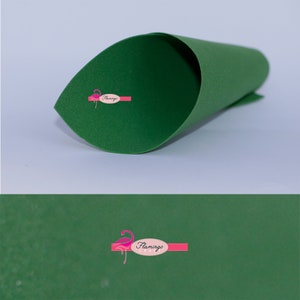 Espuma para Flores, Artesanato, Cartões e Scrapbooking - Verde Escuro (0,6 mm) - 35 x 30 cm