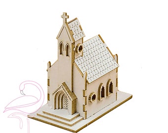 3D Church - 50 x 50mm