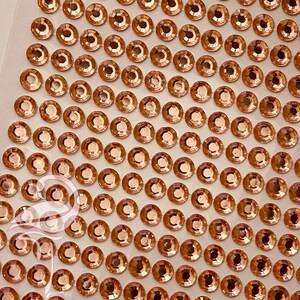 Zelfklevende strasssteentjes - Roségoud