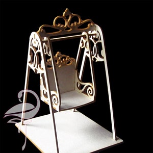 Columpio 3D 60 x 70 x 91 mm - Cartón 1,5 mm
