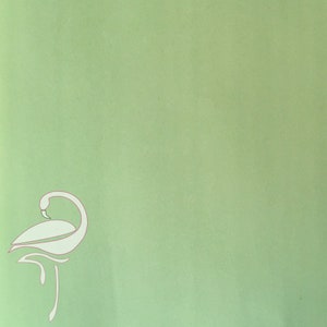 Schuim voor bloemen, knutselen, kaarten maken en scrapbooking - zijde 35 x 25 cm pistacchio